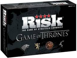 Risk juego de mesa es un juego de estrategia de tablero basado en turnos, comercializado por la empresa parker brothers, una división de hasbro. Juego De Mesa Risk Edicion Game Of Thrones Edad Minima 18 Dificultad Intermedio Worten Es