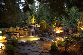 Not only does outdoor lighting help protect your property and keep everyone safer, but deck lighting also contributes to a stylish outdoor ambiance. 37 Brilliant Backyard Lighting Ideas Rustic Landscaping Backyard Lighting Backyard Landscape Lighting