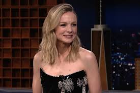 See more ideas about carey mulligan, carey, carrie mulligan. Promising Young Woman Star Carey Mulligan In Markarian On The Tonight Show Starring Jimmy Fallon Tom Lorenzo