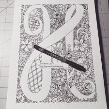 Speed Doodling Letter H Alphabet Doodling Doodle Art Letters Doodle Art Designs Doodle Art