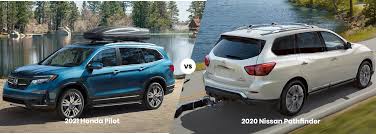 The bottom two trim levels are being dropped in favor of a single new base model that won't be available until fall 2021. 2021 Honda Pilot Vs Nissan Pathfinder I Pathfinder Or Pilot In Shelby Nc