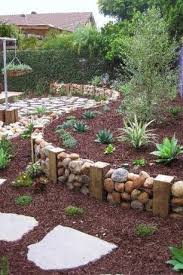 Quot View This Great Rustic Landscape And Yard With Pathway Amp Exterior Stone Floors Discover Amp Browse T Backyard Landscaping Backyard Backyard Garden