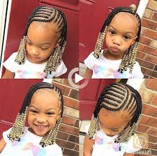 These triangle box braids are unique braid hairstyles for kids. Garlicky Cauliflower Hummus Little Girl Braid Hairstyles Kids Braided Hairstyles Little Girl Braids