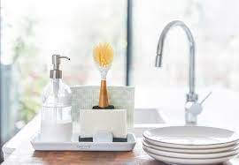 Check spelling or type a new query. Grove Collaborative Sink Caddy And Modern Stoneware Tray Set Kitchen Sink Decor Sink Caddy Kitchen Soap Dispenser