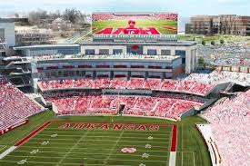 university of arkansas football stadium seating chart