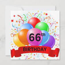66 Jaar Kaarten Zazzle Nl