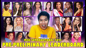 The coronation night will be replayed later in the. Miss Supranational 2021 Pre Preliminary Leaderboard Top 20 Youtube