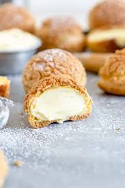 Slowly bring to a boil. Vanilla Bean Cream Puffs Choux Au Craquelin Cloudy Kitchen