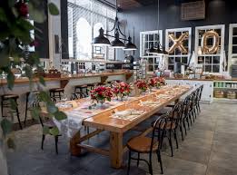 Valentine S Day Inspired Rehearsal Dinner At The Baker S Table At Cork Factory Hotel Lancaster Pa Flowers By Petals Bakers Table Table Gold Table Runners