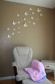 Butterflies On Wall Butterfly Room Decor Butterfly Wall Decor Butterfly Nursery Decor