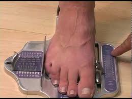 How To Properly Measure A Foot Using A Brannock Device Toe Blister Pinky Toe Gel Toes