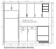 kitchen design dimensions