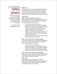 12 resume templates for microsoft word
