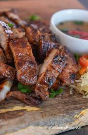 Easy Liempo Inihaw Panlasang Pinoy Pilipino Food Recipe Pork Liempo Recipe Recipes