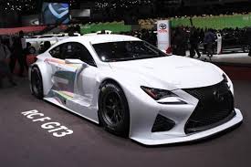 Lexus Rc F Gt3 To Go Racing In 2015 Geneva Motor Show Live Photos Lexus Geneva Motor Show White Car