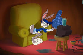 Generally, this is used as a reaction image or to reference various different things. Looney Tunes Cartoons Review Bugs Is Back Wsj