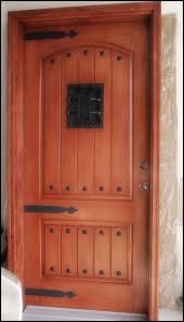 Turn Your Front Door Into A Tuscan Entry Iron Clavos And Hinges Tuscan Doors Tuscan Decorating Tuscan Style