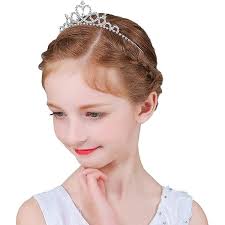 Papoopy Flower Girls Headpiece for Princess Party, Women Bridal Wedding  Headband : Amazon.com.au: Clothing, Shoes & Accessories