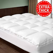 New Chokit Extra Thick Queen Size Mattress Topper Cooling Cotton Mattress Pad Cover 400 Tc Pillow Top Construction 8 21inch Deep Pocket 2 Inches Thick Breat In 2020 Mattress Pad Cover Queen Mattress