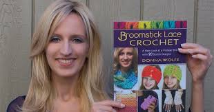 Positively Crochet!: Review of Broomstick Lace Crochet + Giveaway!