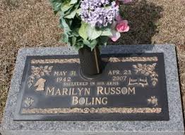 Marilyn Nadine Russom Boling (1942-2007)