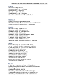 Puede uno amar sin ser feliz, puede uno ser feliz sin amar, pero amar y ser feliz es algo prodigioso. Dias Importantes Y Fechas Clave En Argentina