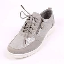 Terri Silver Women's Comfort Walk Slip On Shoes