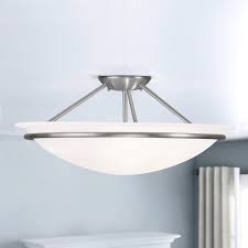 Livex lighting home basics bronze semi flush ceiling light. Semi Flushmount Lighting Modern Ceiling Light Fixtures