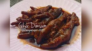 Cara bersihkan ceker ayam sebelum masak, hindarkan bau tidak sedap. Resep Ceker Ayam Dim Sum Hidangan Oriental Khas Negara Hongkong Awas Ketagihan Tribunstyle Com