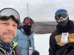 Day 56 Attitash Ski Resort Some great skiing before my 3:45-9:30 shift at  Gunstock Mountain Resort with my dad and Kevin Boulard huge thank you to my  friends at Okemo Mountain Resort