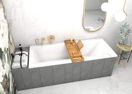 Passt, da auf beliebige länge ausziehbar, seitenablage für kleinere. Badewanne Rechteck Ablage Bambus Wanne Modern 140 150 160 170 X 70 Cm Gratis Ebay