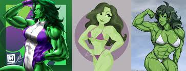 Screen Rant : She-Hulk's Transformation Has Inspired An Unexpected Fan Art  Subculture – Femuscleblog
