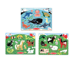 Buy pegged puzzles in pakistan at best price online with daraz.pk. Melissa Doug Animals Wooden Peg Puzzles Set Toyworld Com