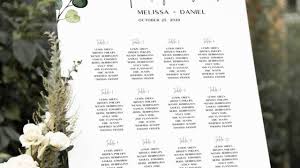 Personalized Wedding Seating Charts Seating Chart Stands