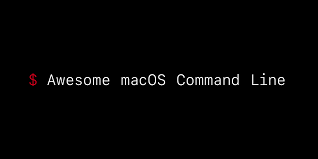 If you need access to recent items that are of various types, one stack wouldn't be sufficient for you. Github Herrbischoff Awesome Macos Command Line Use Your Macos Terminal Shell To Do Awesome Things