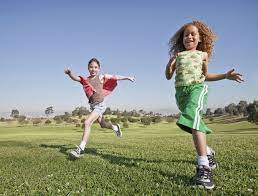 5 Fun Outside Games To Get Kids Running Running Pose Girl Running Kids Running