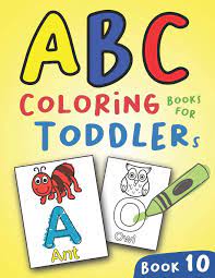 These alphabet coloring sheets will help little ones identify uppercase and lowercase versions of each letter. Abc Coloring Books For Toddlers Book10 A To Z Coloring Sheets Jumbo Alphabet Coloring Pages For Preschoolers Abc Coloring Sheets For Kids Ages 2 4 And Kindergarten A To Z Coloring Pages