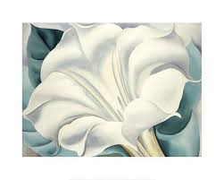 In 2014, o'keeffe's 1932 painting jimson weed/white flower no. Flower Artwork Flower Georgia O Keeffe Art Things Artwork Paradise