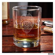 Engraved Police Badge Eastham Whiskey Glass Zazzle Com Personalized Whiskey Personalized Whiskey Glass Whiskey