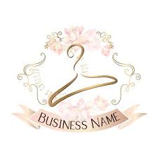 Fashion Design Business Logos 47 Best Ideas Hanger Logo Flower Logo Design Boutique Logo Design