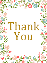 Thank you with flowers card. Thank You Flower Card Birthday Greeting Cards By Davia