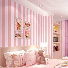 Even wallpapers help increase the playing field. Pink Blue Black Stripes Cozy Bedroom Vinyl Wallpaper Deep Embossed Cloth Texture Kids Room Contact Wallpaper Roll For Walls Wish
