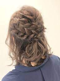 ハーフアップアレンジ 黒田 スタイル ヘア ビューティー