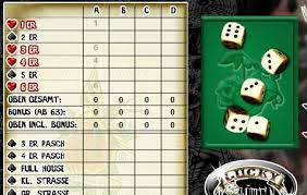 Yatzy Würfeln Spielen - Spiele-Kostenlos-Online.de
