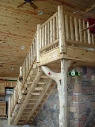 Their purpose is to provide an attachment point for crossbars and other devices designed to secure loads car. Rustic Wood Stairs And Railings Cedar Pine Staircases