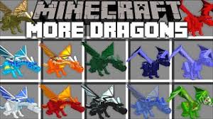 It also introduces some great features like a random chance of different kinds of dragons spawning and an all new way to spawn dragon fights using an egg that is held by endermen. Minecraft More Dragons Mod Ride All Types Of Dragons From Train You Dragon Minecraft Mods Youtube
