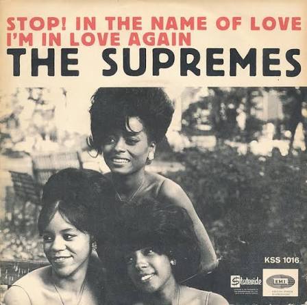 Stop! In The Name Of Love" is a song recorded by American girl group the  Supremes and written and produced by Motown's main production team  Holland-Dozier-Holland. Dozier said that he got the