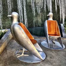 For The Garden Cadeiras De Aves No Aria Hotel Em Las Vegas Sillas Ave Stil Stil Loft Skulptura