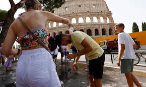 Quatro cidades italianas entram em alerta vermelho por causa do calor