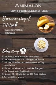 Diy Bananenriegel Fur Pferde Banane Pferdebedarf Pferdehaltung